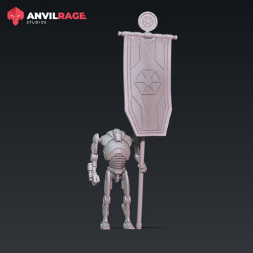 B2-CLANKERDROID BANNER BEARER