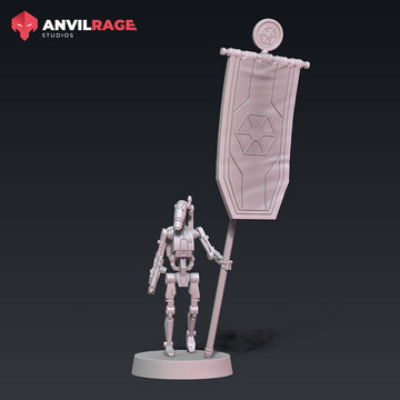 B1-CLANKERDROID BANNER BEARER