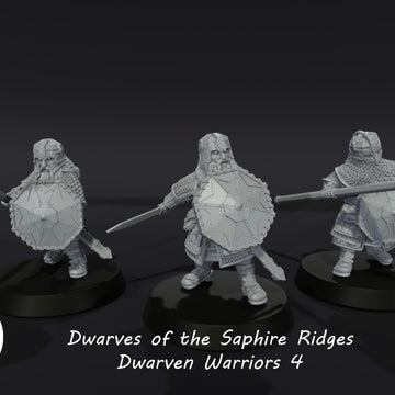 Dwarves of the Saphire Ridges Dwarf Warriors 4