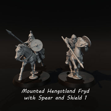Hengstland Riders with Spears 1