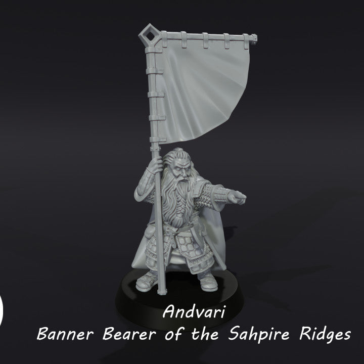 Andvari, Banner Bearer of the Saphire Ridges