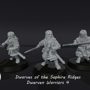 Dwarves of the Saphire Ridges Dwarf Warriors 4