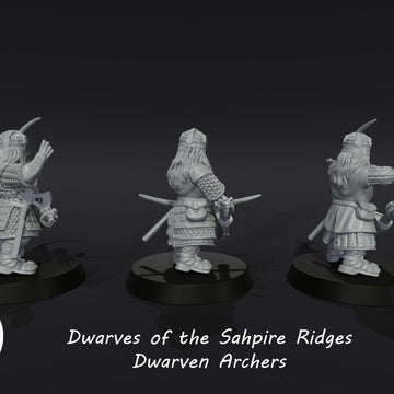 Dwarves of the Saphire Ridges Dwarven Archers