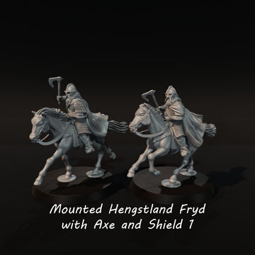 Hengstland Riders with axes 1