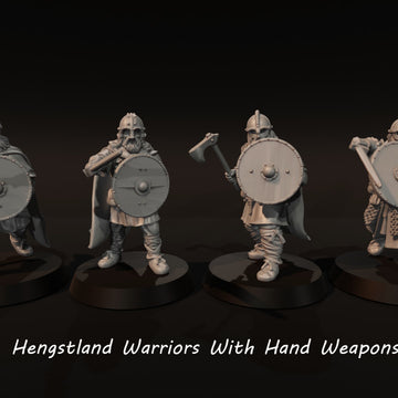 Hengstland Warriors With Hand Weapons
