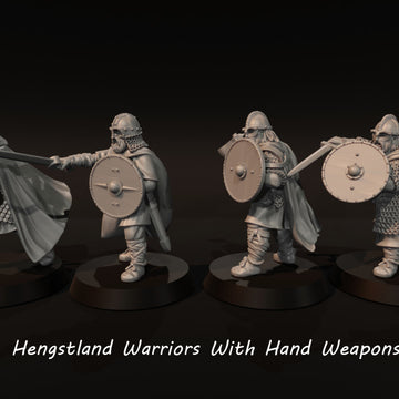Hengstland Warriors With Hand Weapons