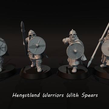 hengstland Warriors with Spears