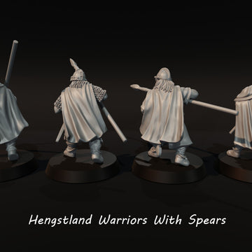 hengstland Warriors with Spears