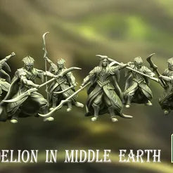 DarkWood Elves Warrior with Glaive