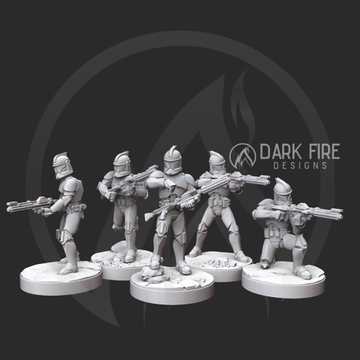 Republic Trooper Rifle Squad