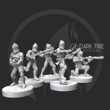 Republic Trooper Rifle Squad