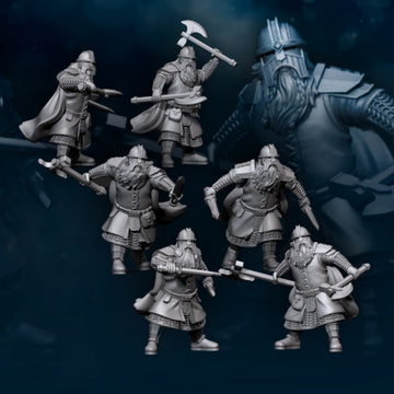 Kalak Dwarf  Warriors with Dual Weapons