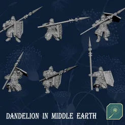 IronHills Dwarf Warriors with Spear