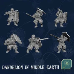 IronHills Dwarf  Warriors With Swords